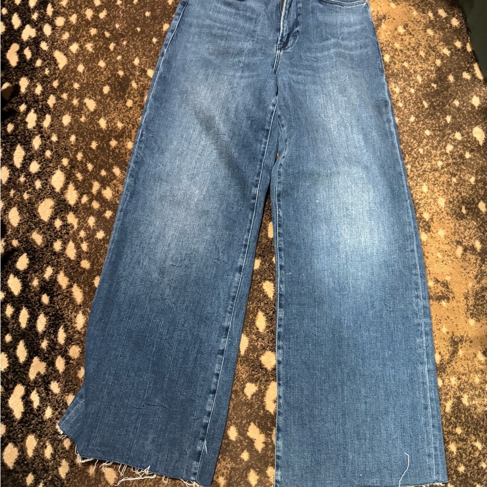 Frame Denim Classic Blue Flare Jeans